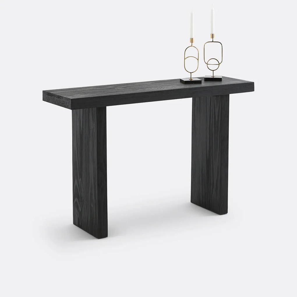 Massief grenen consoletafel, lengte 120 cm, MALIO