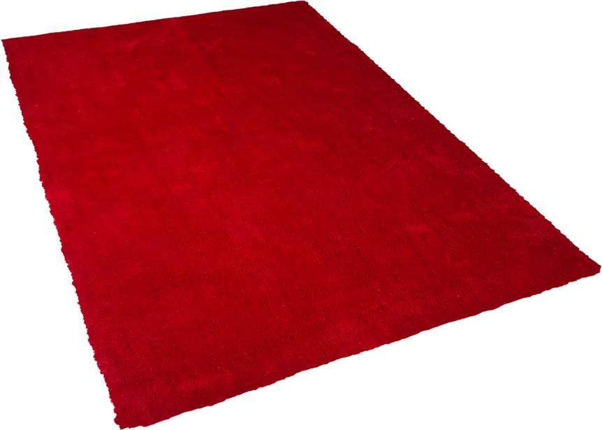 Vloerkleed rood 140 x 200 cm DEMRE
