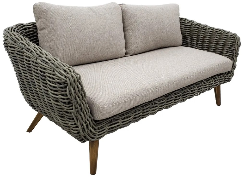 The Outsider Stoel-bank Loungeset - Serrano- Acacia - Antraciet - The Outsider