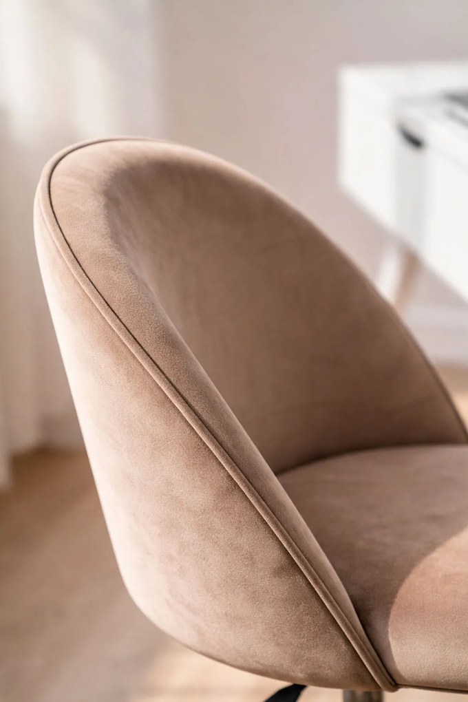 Black Vint Office Stoel