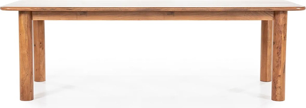 Retro Eettafel Van Acaciahout 280 Cm - 280 X 100cm.