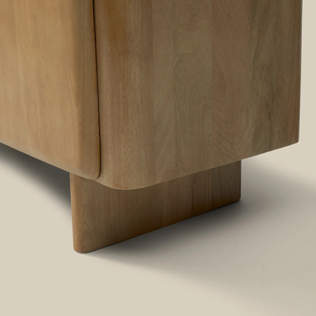 Tv-meubel Gebleekt Eiken 200 Cm - 200x45x55cm.