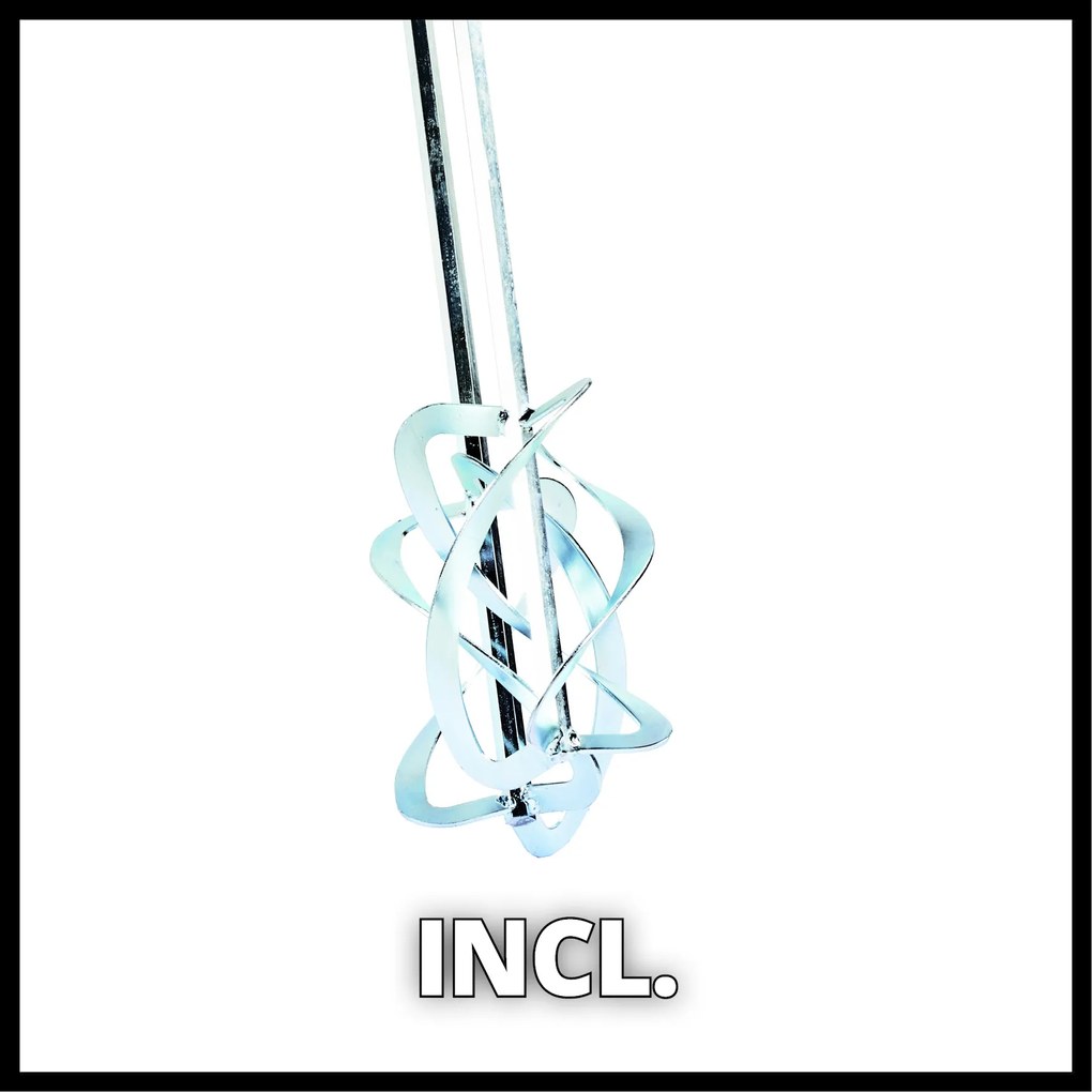 Einhell TE-MX 1600-2 CE Twin Verf- en mortelmenger