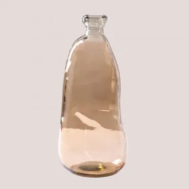 Vaas Van Glas Boyte Bruin - Tarwe - Sklum