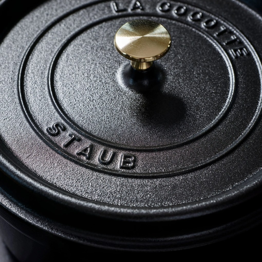 Staub La Cocotte Cocotte 28 cm / 6,75 l, Rond, Zwart - La Cocotte - Staub