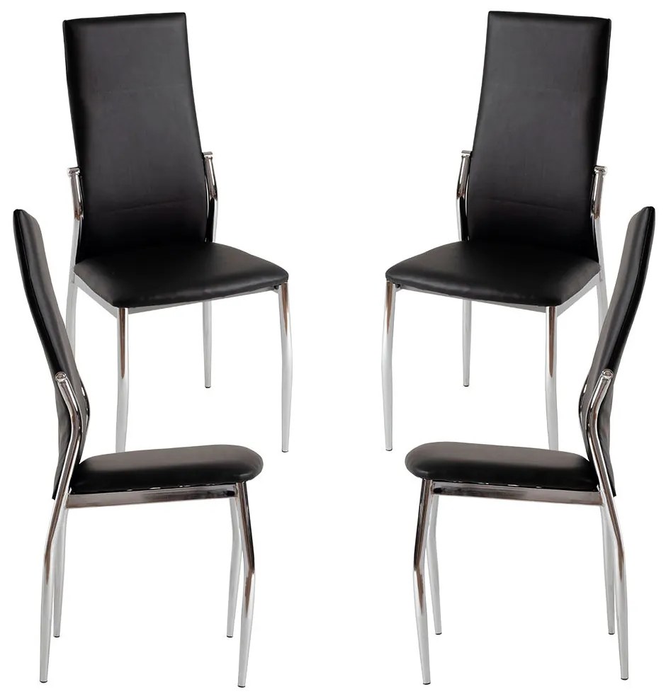 Pakket van 4 Yeki-stoelen