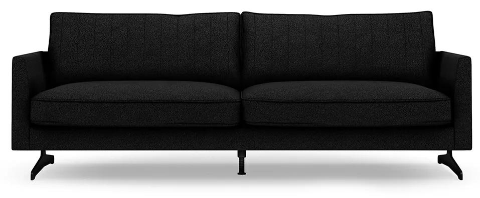Rivièra Maison - The Camille Sofa 3 Seater, bouclé, black swan - Kleur: bruin
