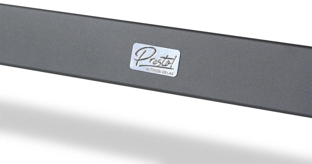 Presto Tarenta Standenstoel Aluminium Grijs