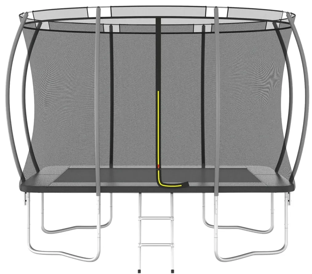 vidaXL Trampolineset rechthoekig 150 kg 274x183x76 cm