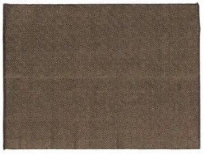 Kleden Bruin Douceur d intérieur  TAPIS RECTANGLE 120 x 170 CM JUTE UNI+COTON UNI LIVIO NOIR