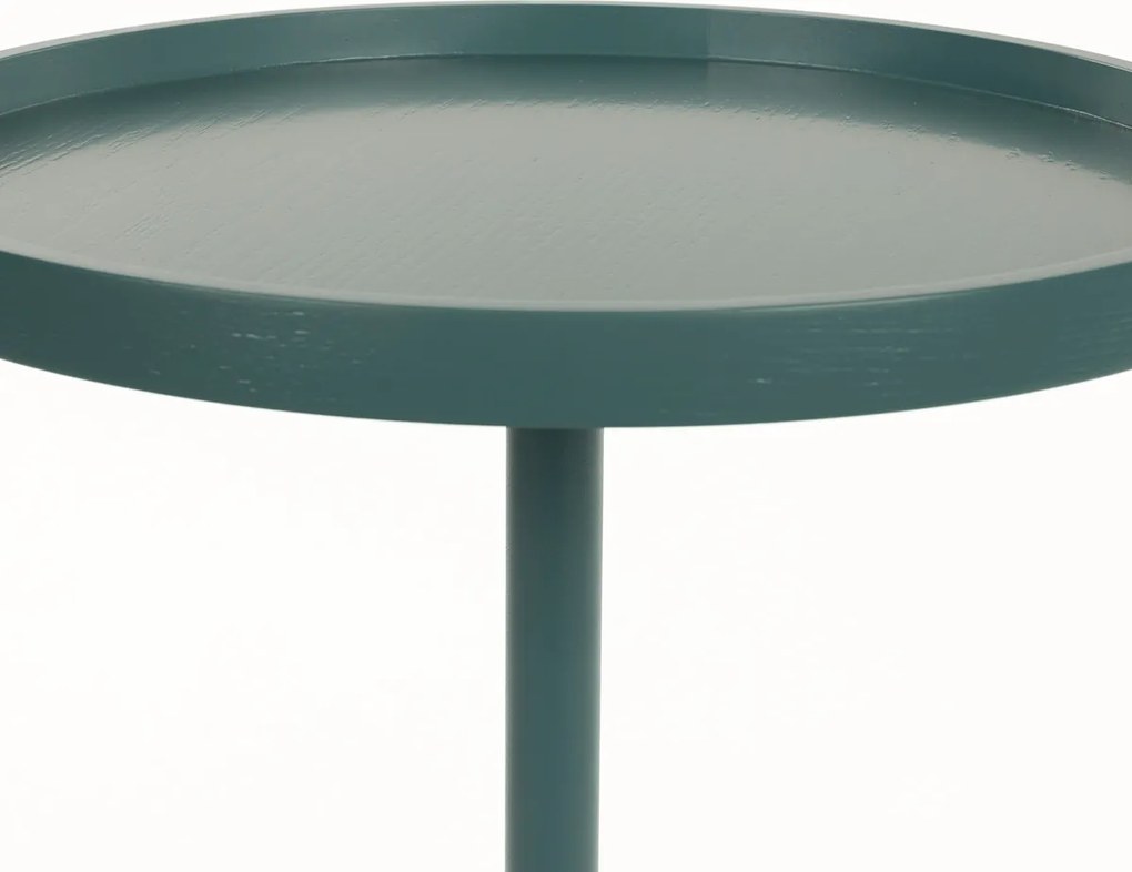 Zuiver Jason Design Bijzettafel Rond Blauw - 46 X 46cm.