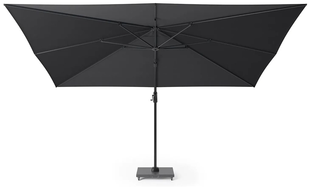 Zweefparasol   4x3m T1  (excl. voet) Zwart Platinum Challenger