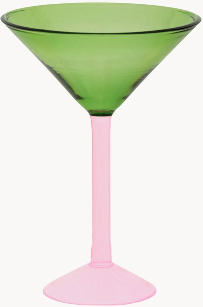 Martiniglaasjes Urban van borosilicaatglas, 2-delig