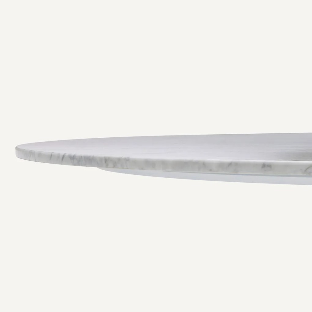 Rond marmeren tafelblad, diameter 137 cm, ROUNDO