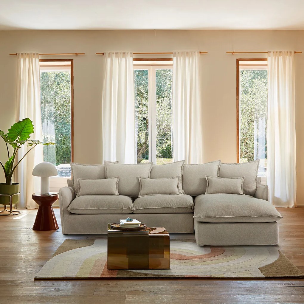 Hoekbank polyester, Odna