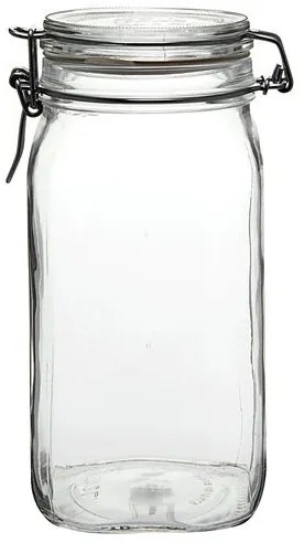 Beugelpot, glas, 1.5 l