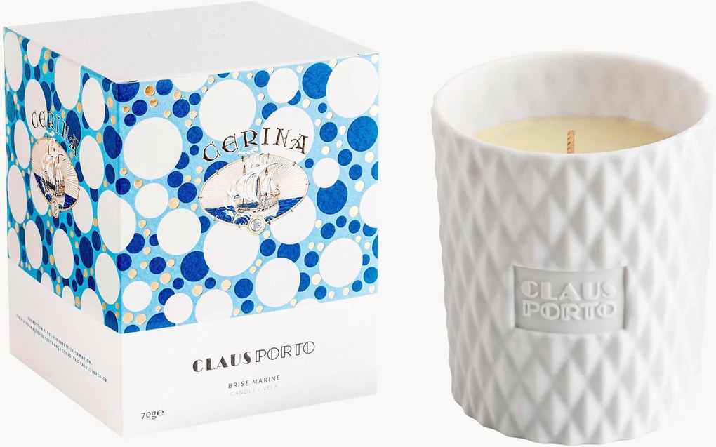 Mini geurkaars Cerina (Brise Marine)
