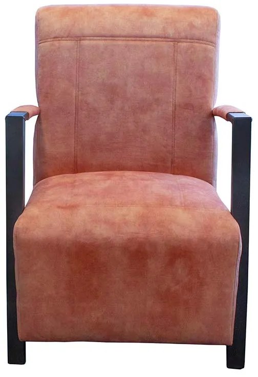 Fauteuil - Rosetta - velours Adore roze 166