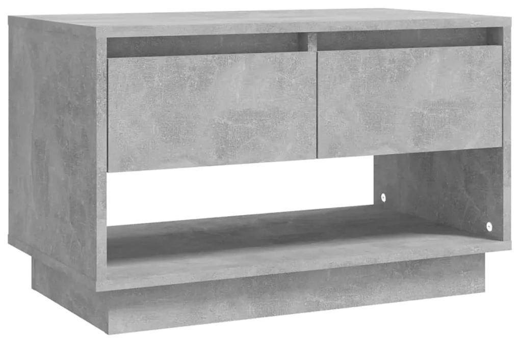 vidaXL Tv-meubel 70x41x44 cm spaanplaat betongrijs