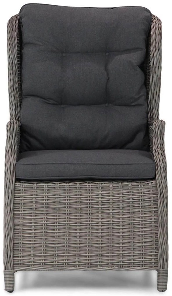 Tuinset 4 personen 160 cm Wicker Grijs Garden Collections Windsor/Weston
