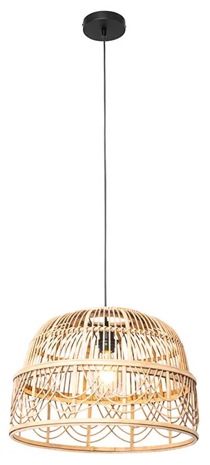Oosterse hanglamp rotan 44 cm - MichelleOosters E27 rond Binnenverlichting Lamp