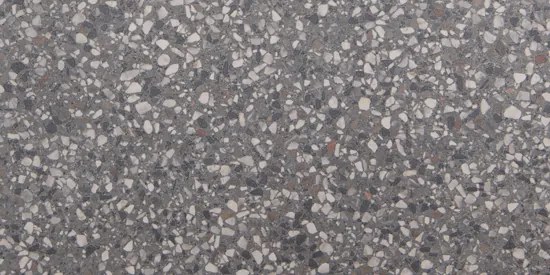 Vtwonen Tegels Terrazzo vloertegel 60x120cm antraciet gerectificeerd