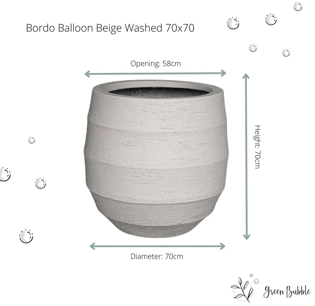 Pot Bordo Balloon Sand