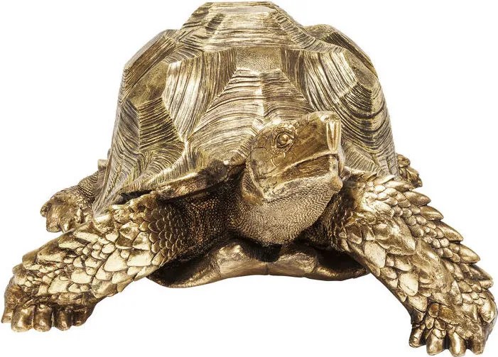 Gouden Deco Schildpad Large