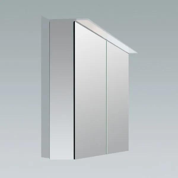 Duravit X large spiegelkast met verlichting LED met 2 deuren 60x76cm wit lak XL759208585