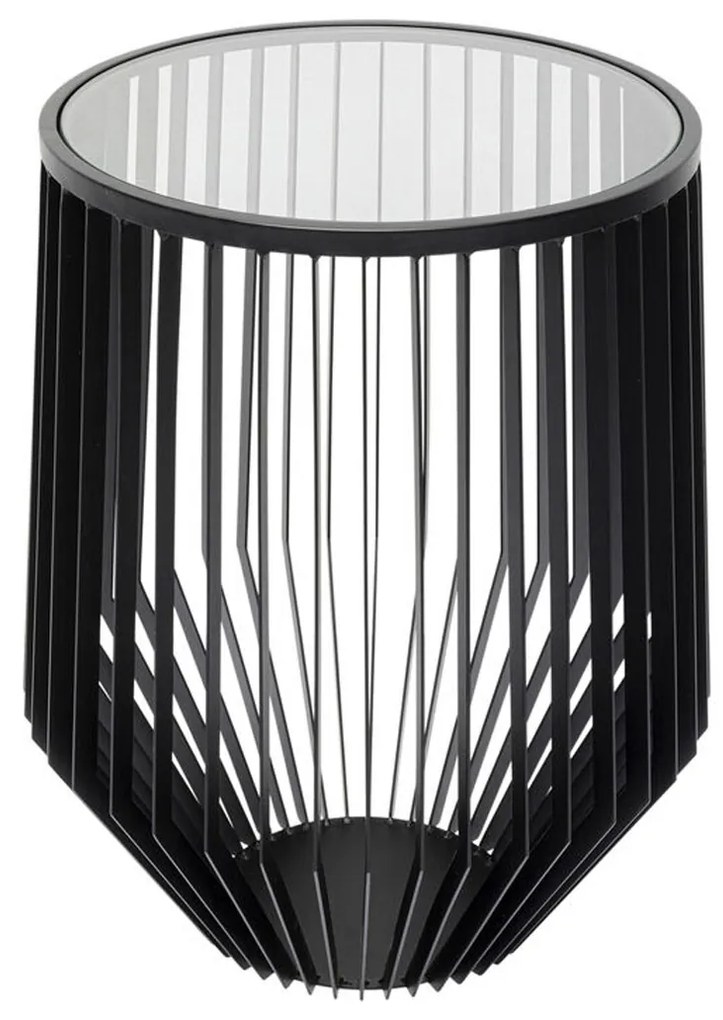 Kare Design Corinne Design Bijzettafel Zwart Metaal - 40 X 40cm.