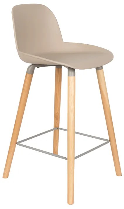 Zuiver Albert Kuip Design Barkruk Taupe