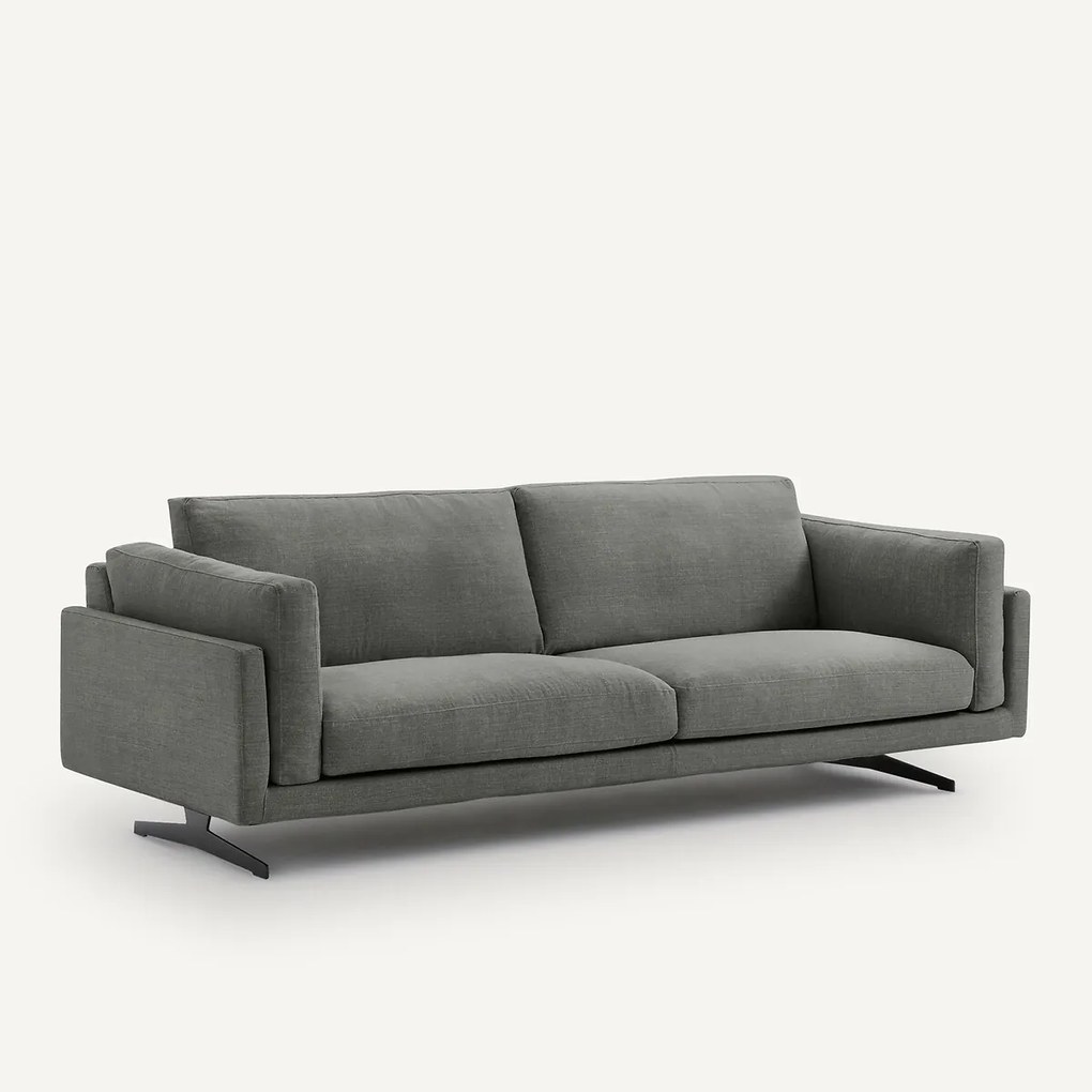 Bank 3- of 4-zits, van katoen en linnen, CÉSAR