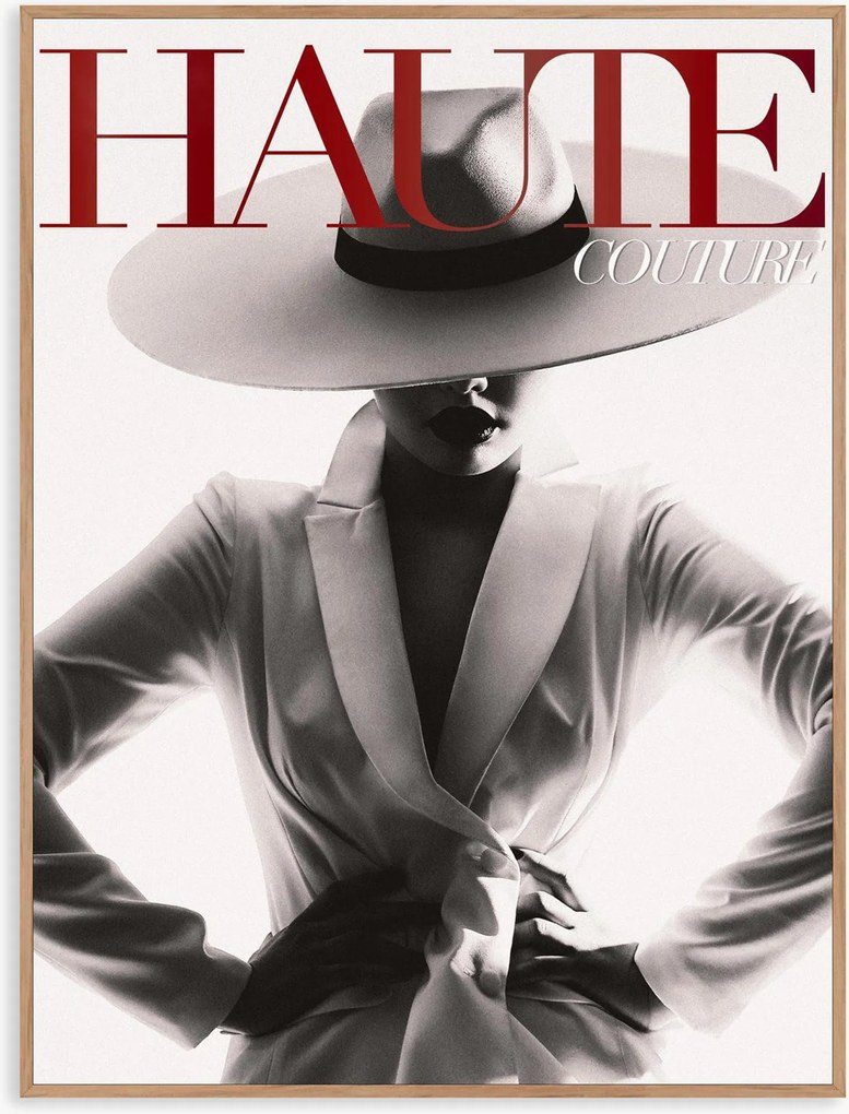 Ingelijste poster Couture 6
