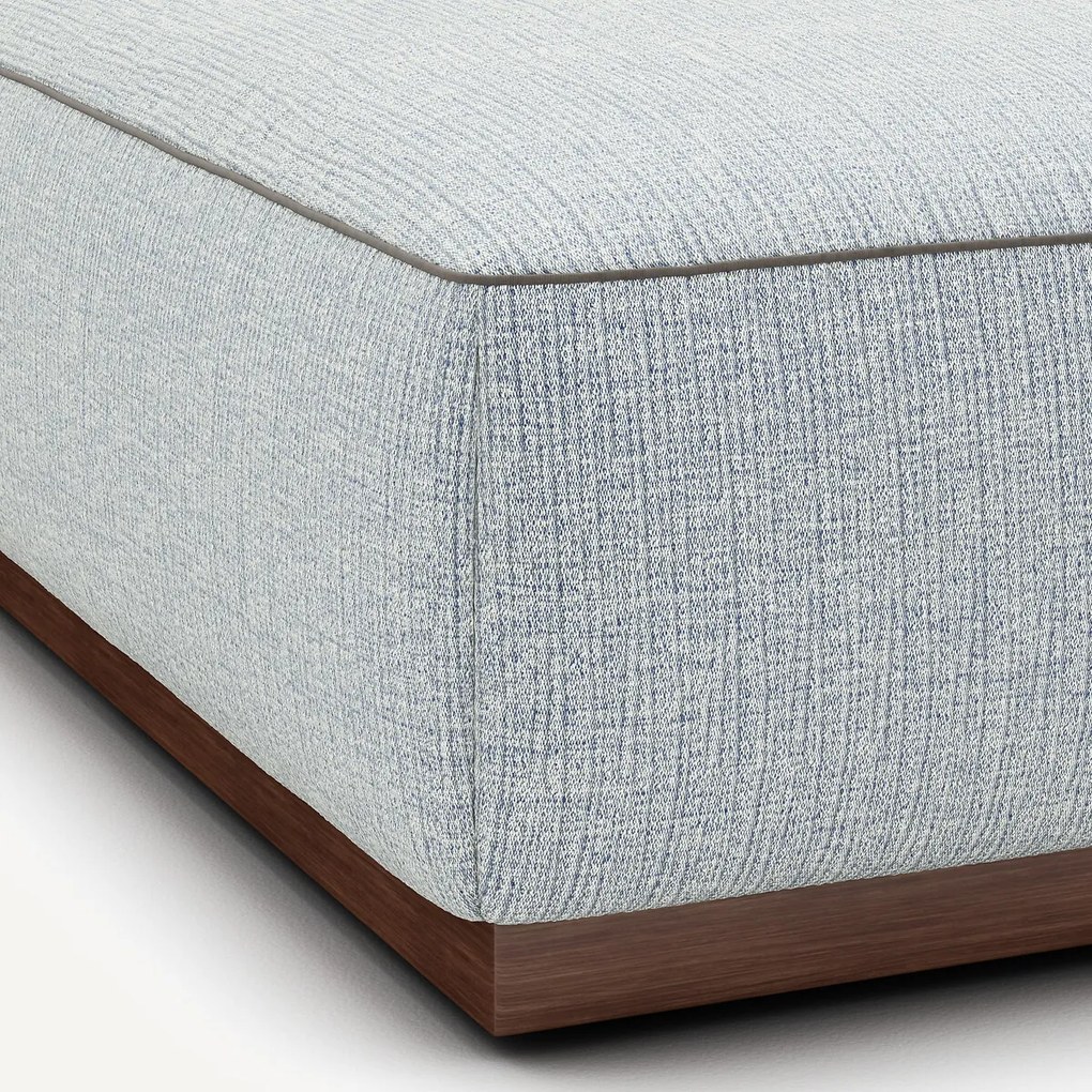 Voetensteun in gevlekt canvas, JACOPO