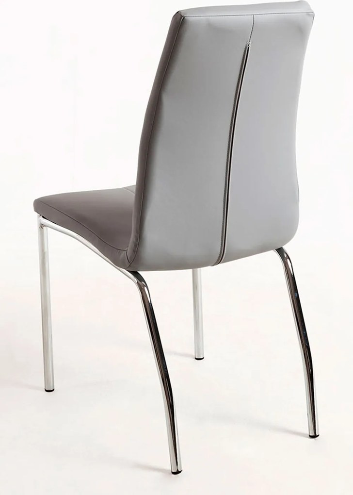 Set 4 Humi Kunstlederen Stoelen