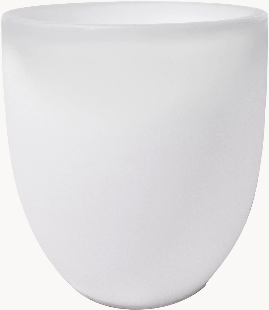 Solar LED plantenpot Shining Curvy Pot
