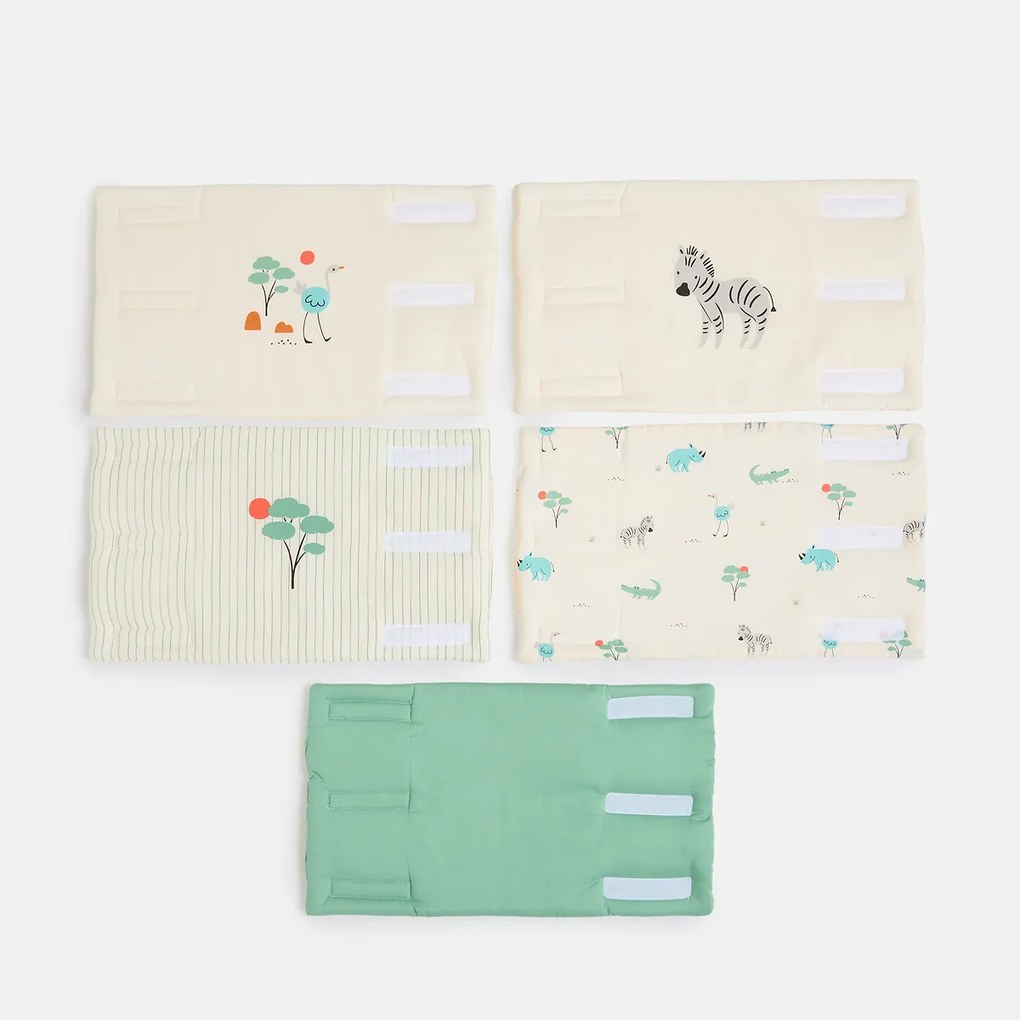 Bedbumper in katoen, dierenprint, SAVANE
