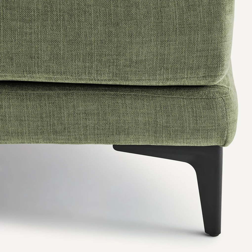 Voetensteun met dienblad, polyester katoen, MODERNISTE, ontwerp Emmanuel Gallina