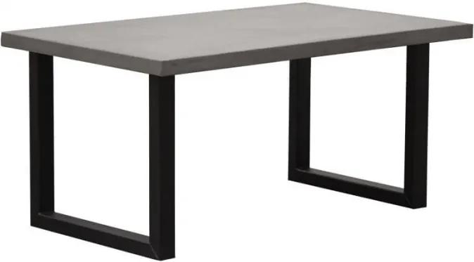 Industriële tafelblad betonlook | 200 x 100 cm | Bladdikte 5 cm | Diverse poten