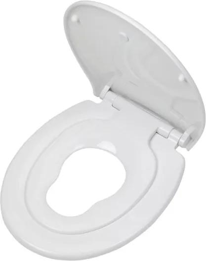 Tiger Toiletbril Tulsa Kinderzit Softclose Thermoplast Wit 37.1x5x44.7cm 250010646