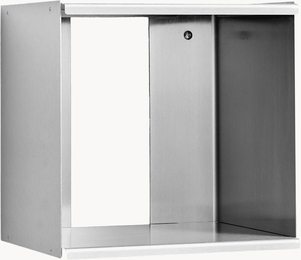 Roestvrijstalen wandplank Taper