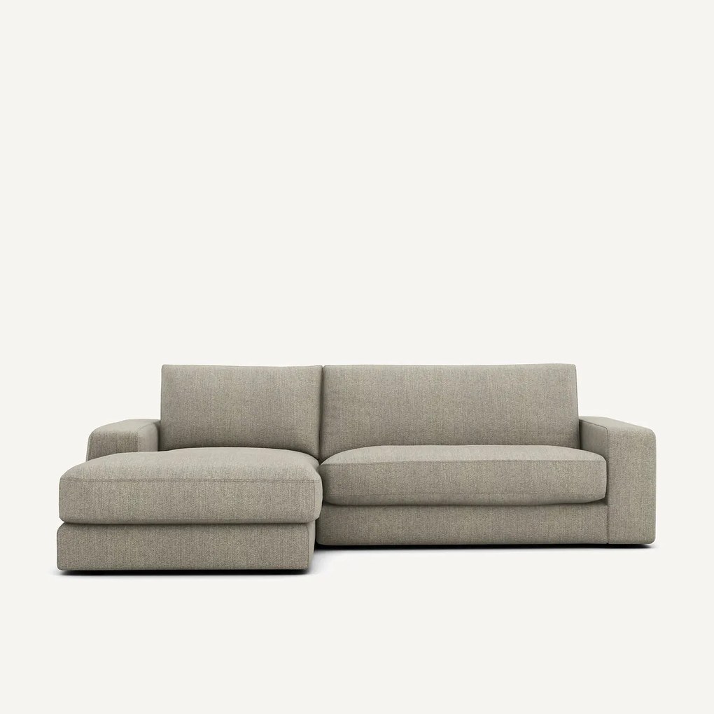 Hoekbank in tweed, Skander