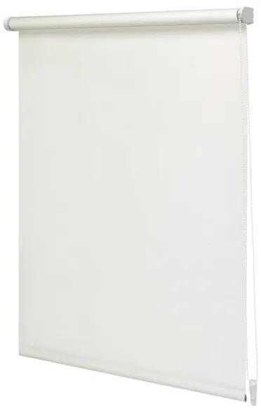 Intensions Rolgordijn 180x190x5cm lichtdoorlatend Polyester met kunststof raamwerk Gebroken Wit 1187180