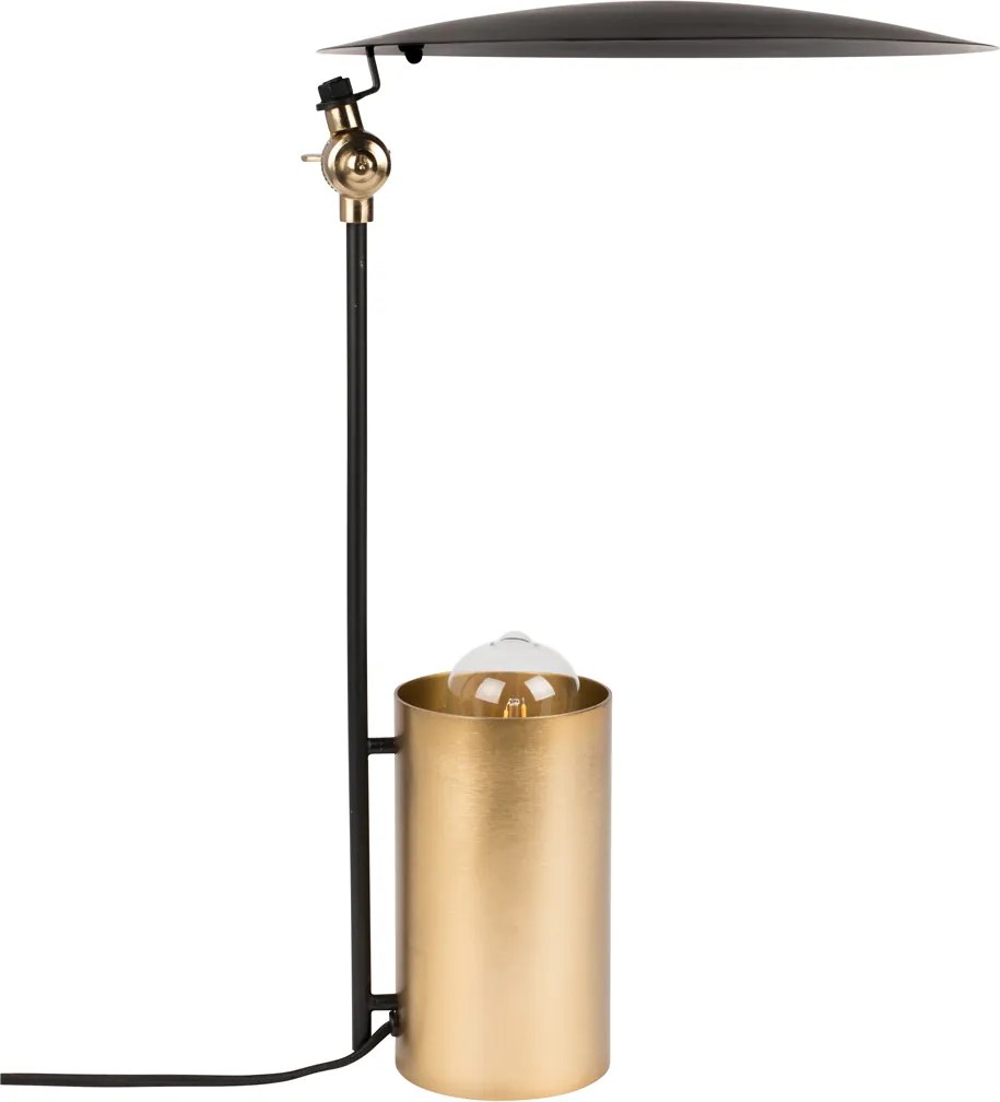 Dutchbone Julius Messing Tafellamp