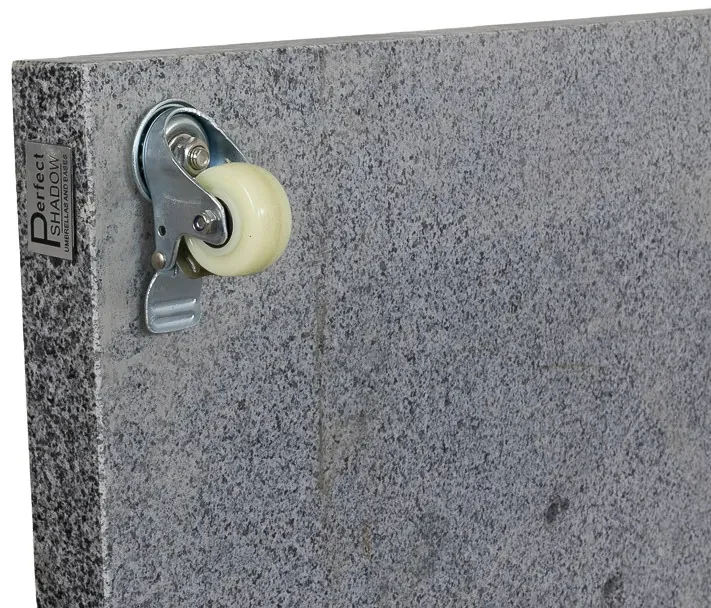 Platinum Challenger Premium T1 3x3 m - Manhattan Grey met voet en hoes