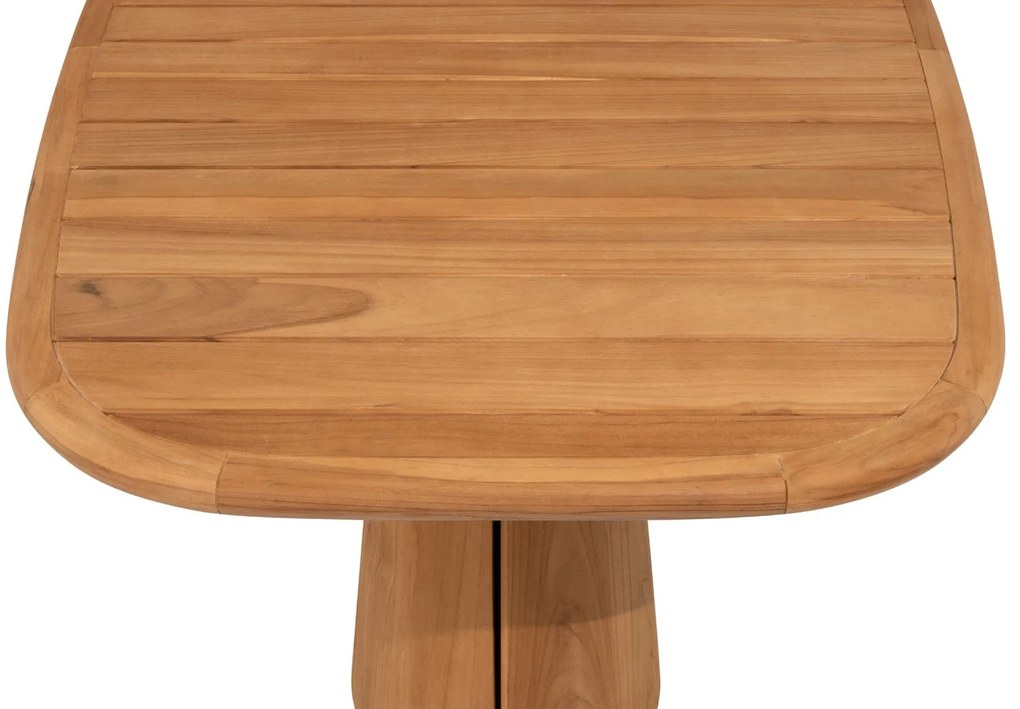 Taste by 4 Seasons Capri teak tuintafel met barrelvormig blad 280 x 110 cm SALE Tuintafel houtkleur weerbestendig