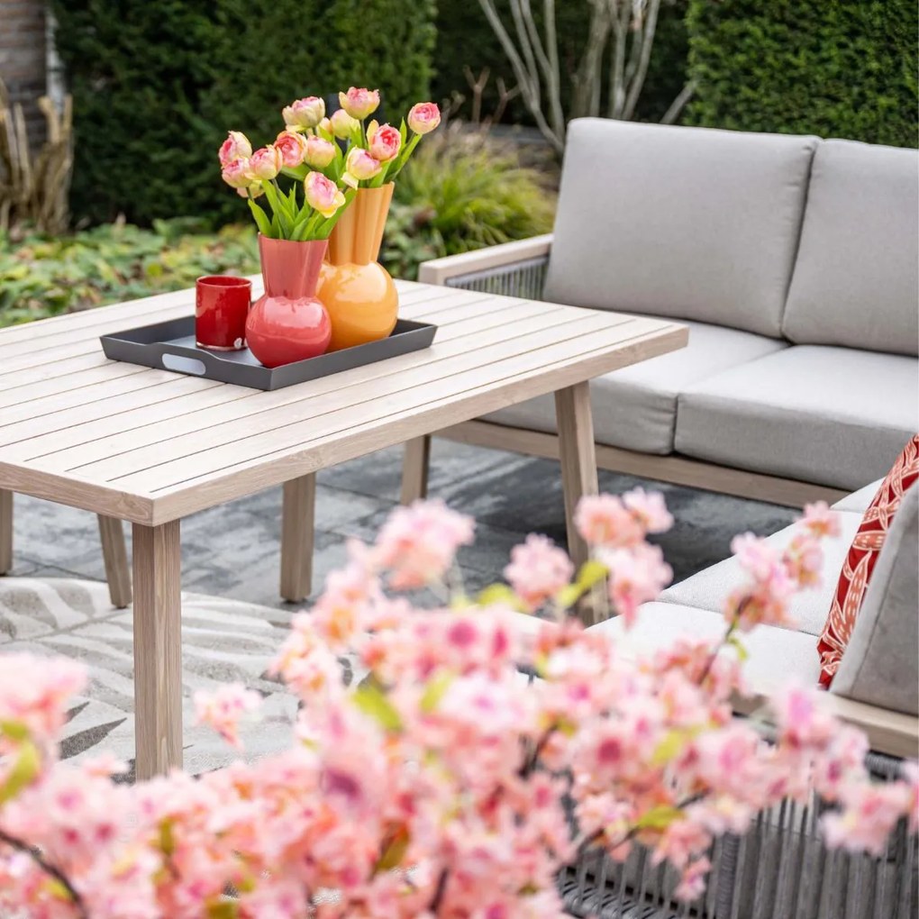 Garden Impressions San Capri lounge dining set 6-delig links - light oak look
