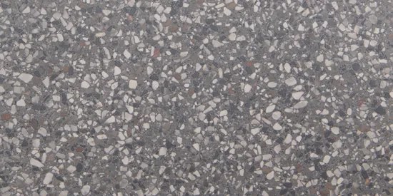 Vtwonen Tegels Terrazzo vloertegel 60x120cm antraciet gerectificeerd