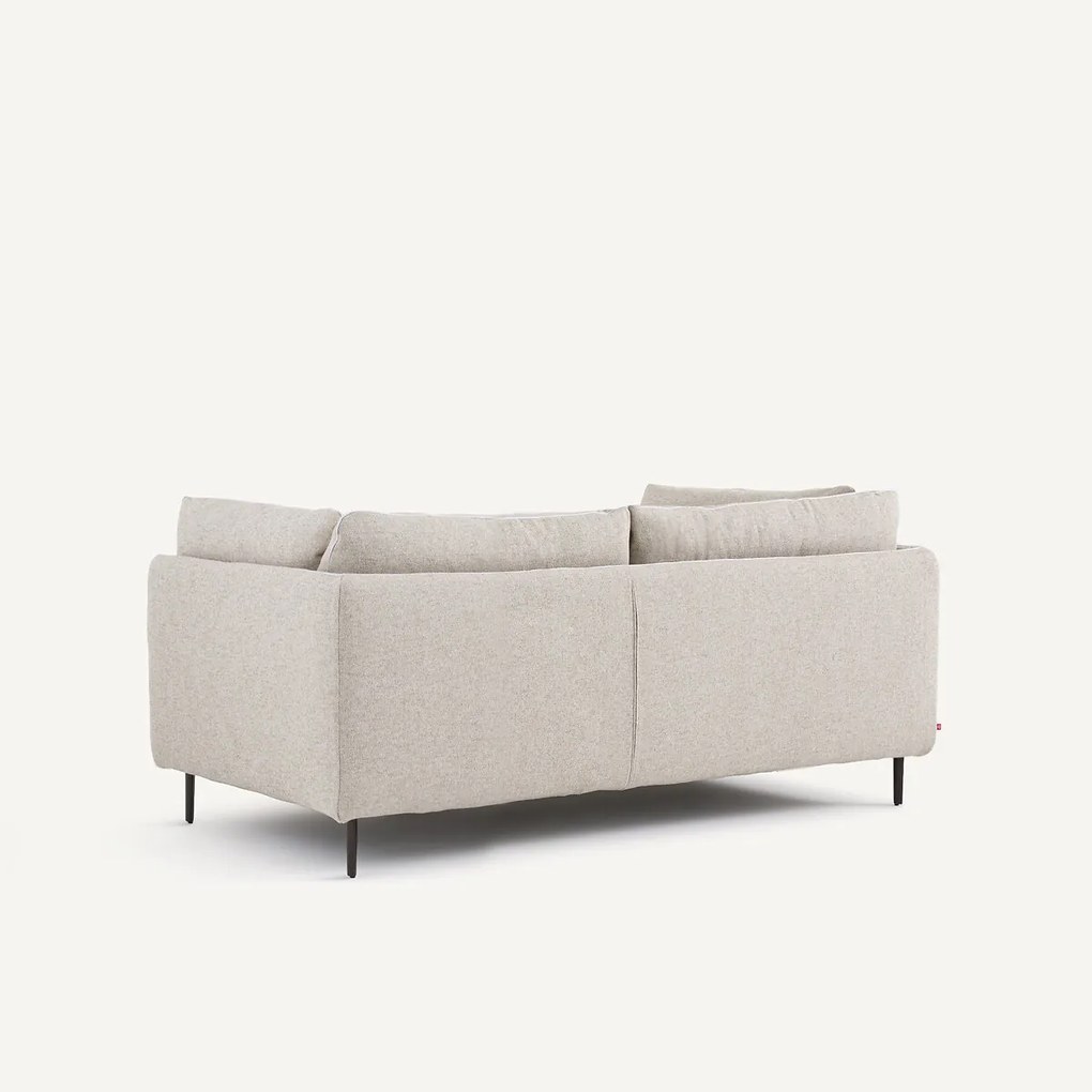 2-zitsbank in structuurviscose en linnen, BOTERO