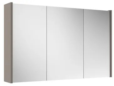 Adema Spiegelkast - 100x63x16cm -inclusief zijpanelen - taupe SW1212817/SW910736